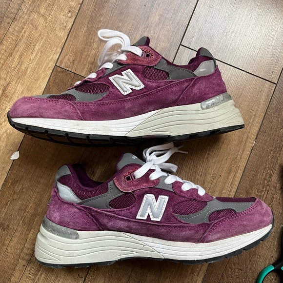 New Balance 992 Maroon (Purple) size 8.5 - Picture 1 of 4